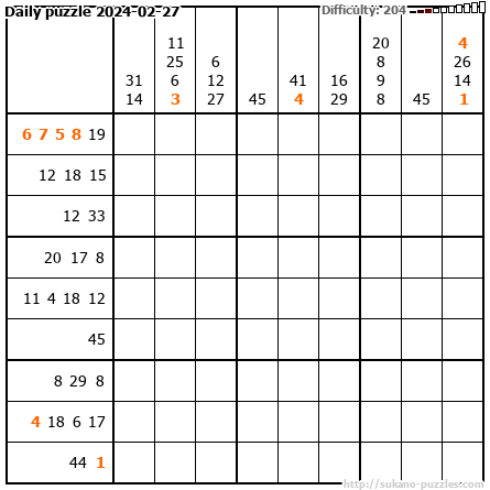 Daily puzzle 2024-02-27