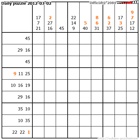 Daily puzzle 2012-03-02