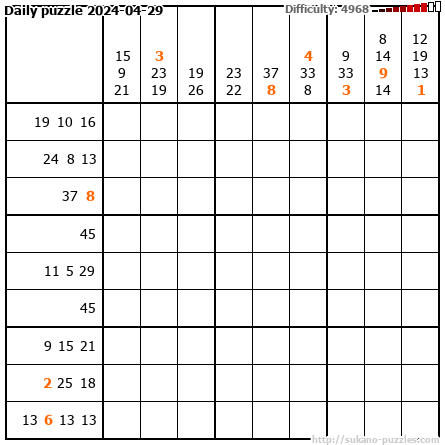 Daily puzzle 2024-04-29