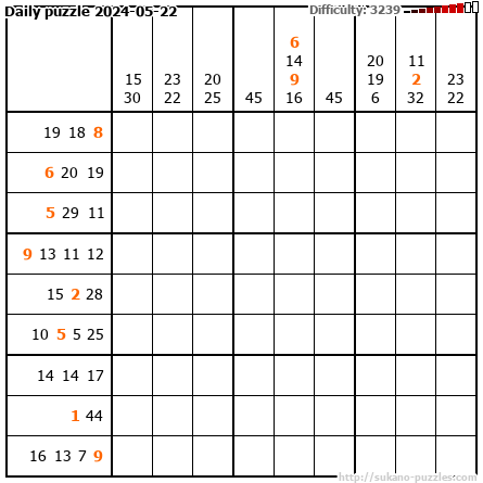 Daily puzzle 2024-05-22