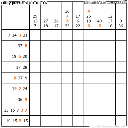 Daily puzzle 2012-03-16