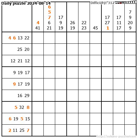Daily puzzle 2024-08-14