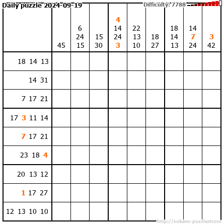 Daily puzzle 2024-09-19