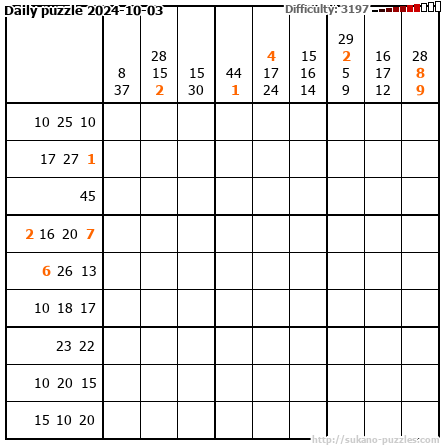Daily puzzle 2024-10-03