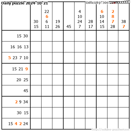 Daily puzzle 2024-10-21