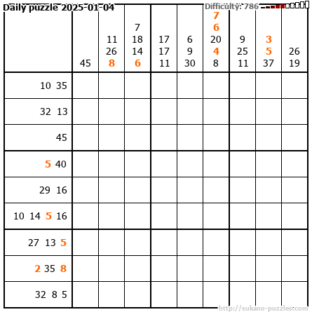 Daily puzzle 2025-01-04