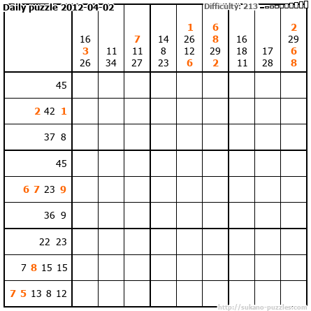 Daily puzzle 2012-04-02