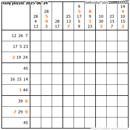 Daily puzzle 2025-06-24