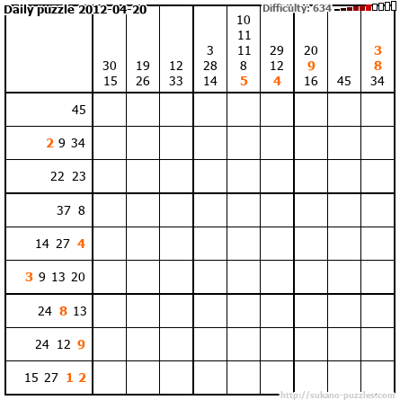 Daily puzzle 2012-04-20