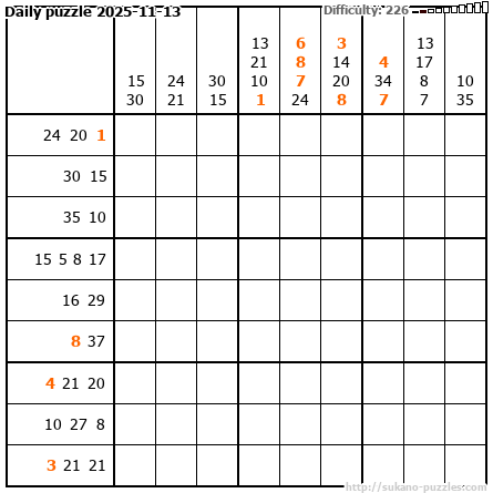 Daily puzzle 2025-11-13