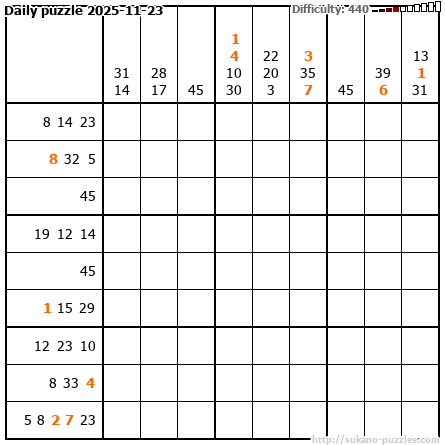 Daily puzzle 2025-11-23