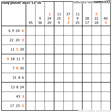 Daily puzzle 2025-12-16