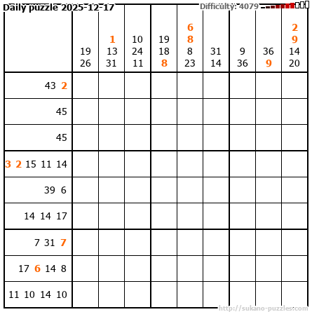 Daily puzzle 2025-12-17