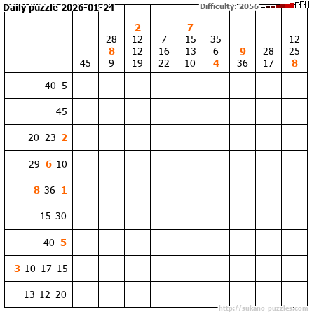 Daily puzzle 2026-01-24