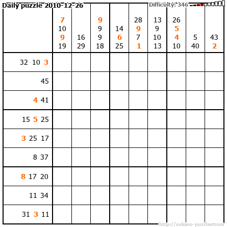 Daily puzzle 2010-12-26