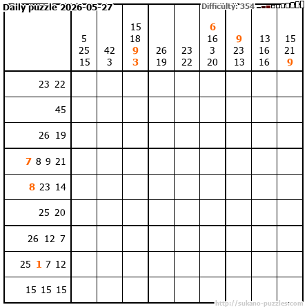 Daily puzzle 2026-05-27