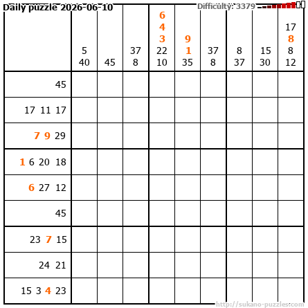 Daily puzzle 2026-06-10