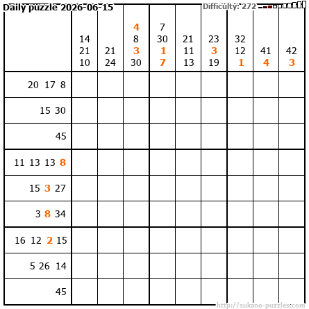 Daily puzzle 2026-06-15