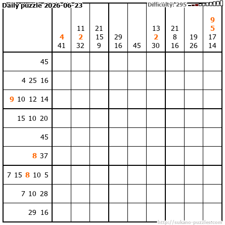 Daily puzzle 2026-06-23