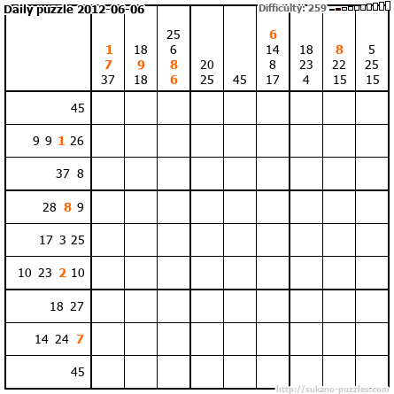 Daily puzzle 2012-06-06