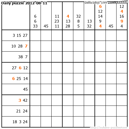 Daily puzzle 2012-08-11