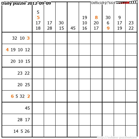 Daily puzzle 2012-09-09