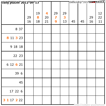 Daily puzzle 2012-09-13