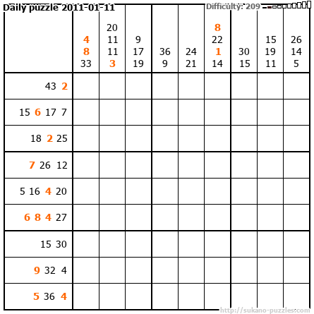 Daily puzzle 2011-01-11