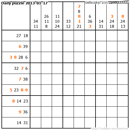 Daily puzzle 2013-01-17