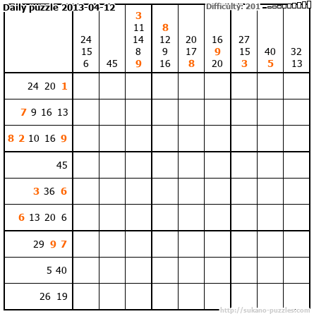 Daily puzzle 2013-04-12