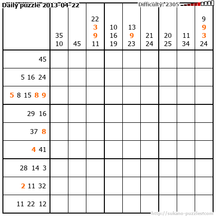 Daily puzzle 2013-04-22
