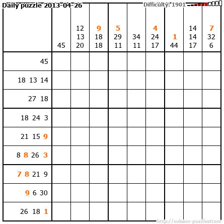Daily puzzle 2013-04-26
