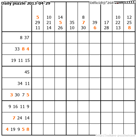 Daily puzzle 2013-04-29