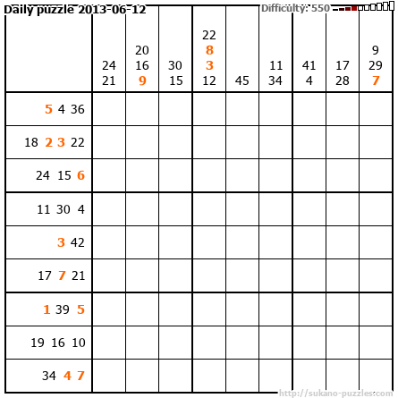 Daily puzzle 2013-06-12